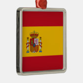 Vlag van Spanje Metalen Ornament (Rechts)
