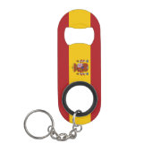Vlag van Spanje Mini Flessenopener (Voorkant)