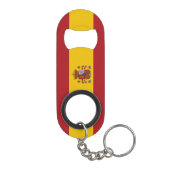 Vlag van Spanje Mini Flessenopener (Achterkant)
