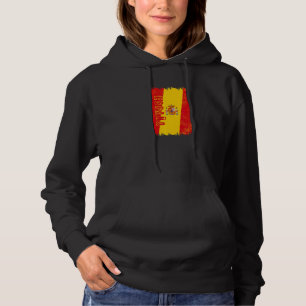 Vlag van Spanje Nationale vlag Reizen Hoodie