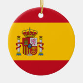 Vlag van Spanje Ornament (Voorkant)