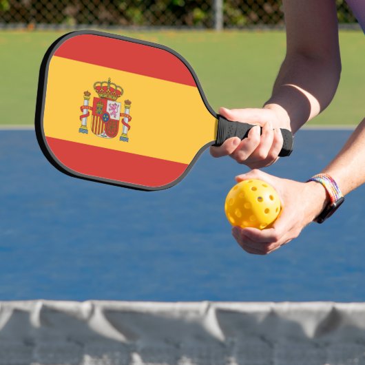 Vlag van Spanje Pickleball Paddle (Insitu)