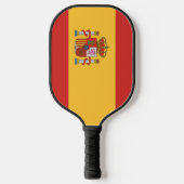 Vlag van Spanje Pickleball Paddle (Voorkant)