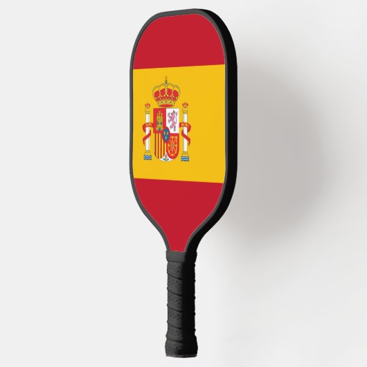 vlag van Spanje Pickleball Paddle (Links)