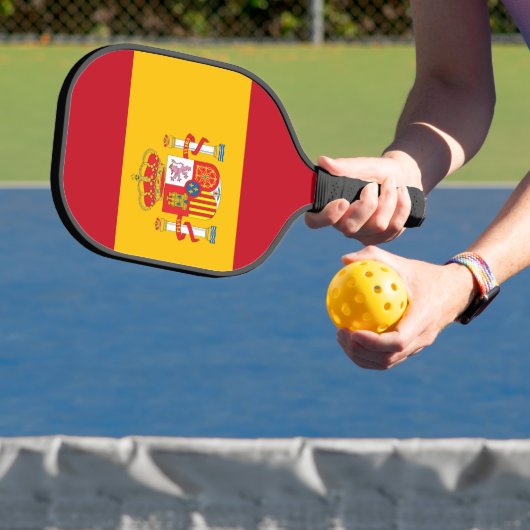 vlag van Spanje Pickleball Paddle (Insitu)