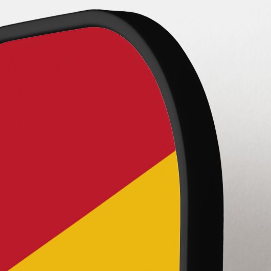 vlag van Spanje Pickleball Paddle (Links Detail)