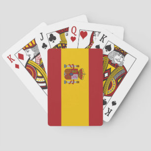 Vlag van Spanje Pokerkaarten