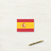 vlag van Spanje Post-it® Notes (Op bureau)