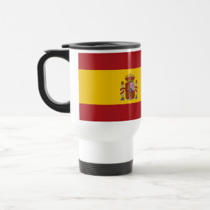 Vlag van Spanje Reisbeker