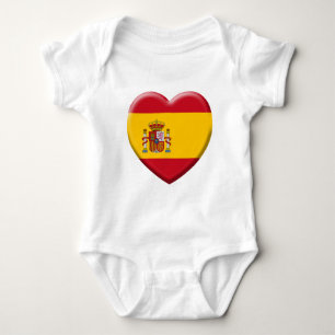 Vlag van Spanje Romper