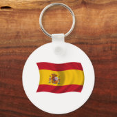 Vlag van Spanje Sleutelhanger (Voorkant)