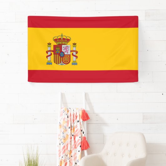 vlag van Spanje Spandoek (Insitu)