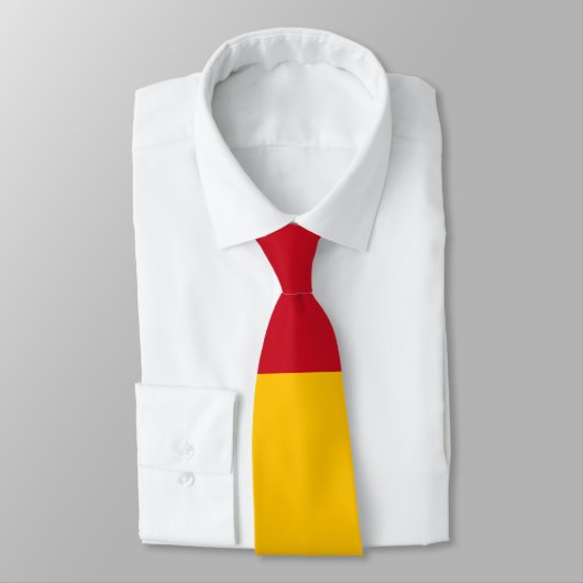 vlag van Spanje Stropdas (Gebonden)