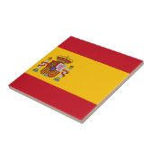 Vlag van Spanje Tegeltje (Zijkant)