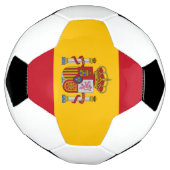 Vlag van Spanje Voetbal (Gedraaid)