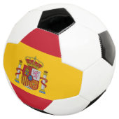 Vlag van Spanje Voetbal (Drie kwart)