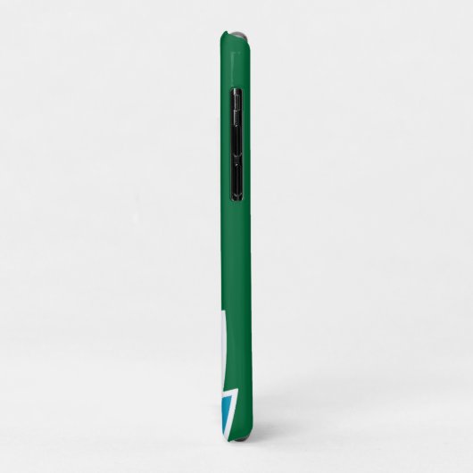 Vlag van Spokane, Washington Case-Mate iPhone Case (Achterkant/links)