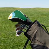 Vlag van Spokane, Washington Golfheadcover (Insitu)