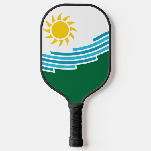 Vlag van Spokane, Washington Pickleball Paddle (Voorkant)
