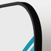 Vlag van Spokane, Washington Pickleball Paddle (Links Detail)