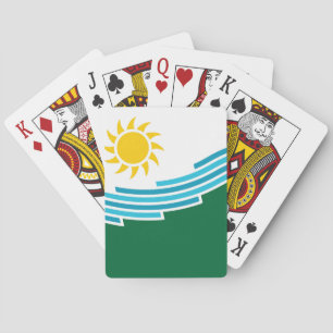 Vlag van Spokane, Washington Pokerkaarten