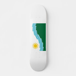 Vlag van Spokane, Washington Skateboard