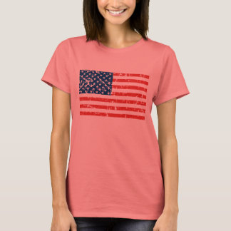 Vlag van Spotting USA T-shirt