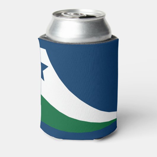 Vlag van Spring Hill, Tennessee Blikjeskoeler (Blikje Achterkant)