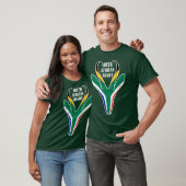 Vlag van Springbok Zuid-Afrika T-shirt (Unisex)