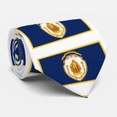 Vlag van Springfield, Massachusetts Stropdas (Opgerold)
