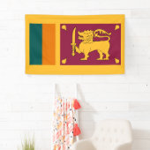 Vlag van Sri Lanka Spandoek (Insitu)