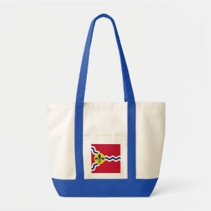 Vlag van St. Louis, Missouri Canvas tas