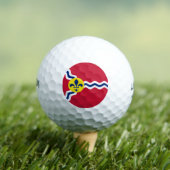 Vlag van St. Louis, Missouri Golfballen (Insitu Shirt)