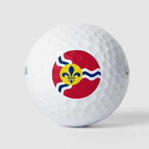 Vlag van St. Louis, Missouri Golfballen