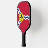 Vlag van St. Louis, Missouri Pickleball Paddle (Links)