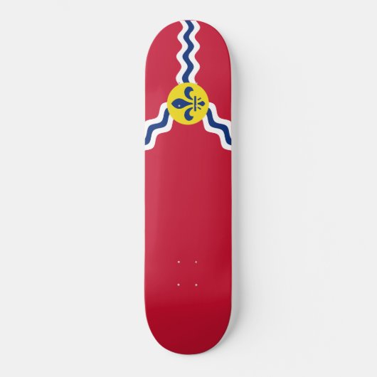 Vlag van St. Louis (Missouri) Skateboard (Voorkant)