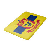Vlag van St Paul, Minnesota Bathroom Mat (Gekanteld)