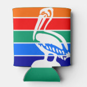 Vlag van St. Petersburg, Florida Blikjeskoeler (Achterkant)