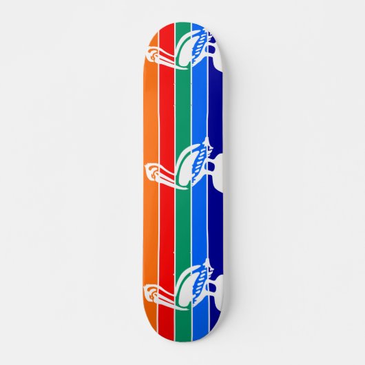 Vlag van St. Petersburg, Florida Skateboard (Voorkant)
