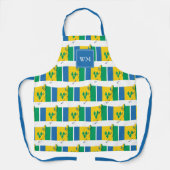 VLAG VAN ST. VINCENT | Monogram | Vincentiaans Schort (Voorkant)