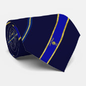 vlag van strepen stropdas (Opgerold)