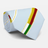 vlag van strippen stropdas (Opgerold)