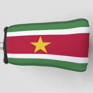 Vlag van Suriname Golfheadcover