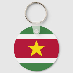 Vlag van Suriname Sleutelhanger
