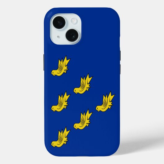 Vlag van Sussex Case-Mate iPhone Case (Achterkant)