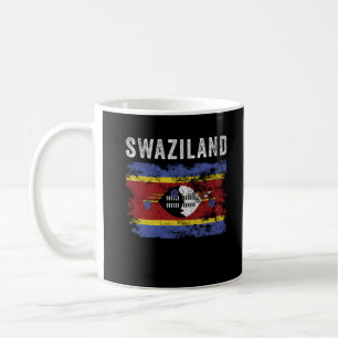 Vlag van Swaziland - Swazi - Vlag van Swaziland Koffiemok