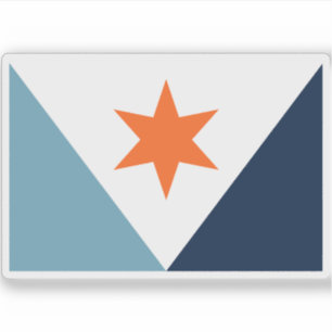 Vlag van Syracuse, New York Sticker