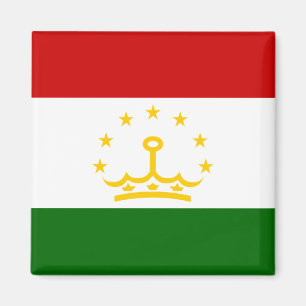 Vlag van Tadzjikistan Magneet