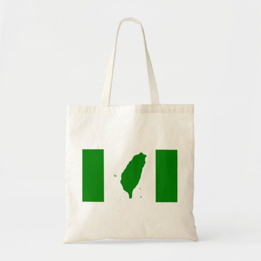 Vlag van Taiwan - 臺 - 台, 灣, 立 Onafhankelijke 運 動獨 Tote Bag (Voorkant)