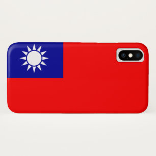 Vlag van Taiwan iPhone X Hoesje